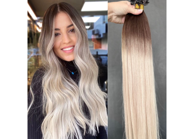 Extensii Cheratina Russian Hair Ombre #2B/60A